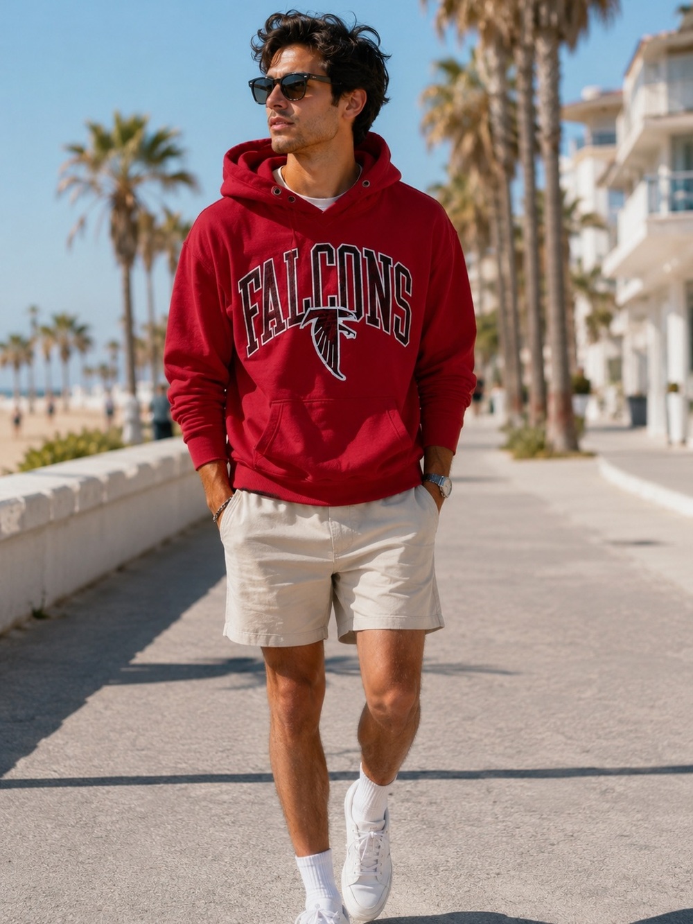 Fanatics‎ Red Falcons Hoodie